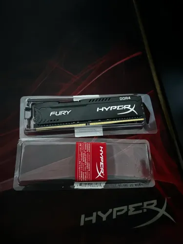 Memória Ram 8gb DDR4 2666mhz HyperX Fury