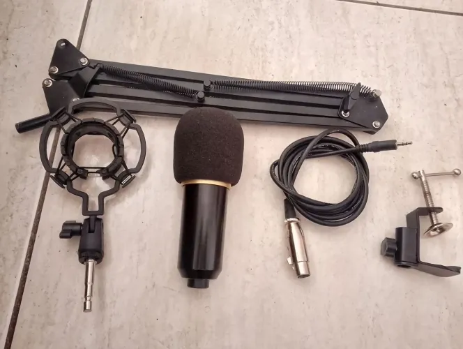 Microfone para gravação profissional 