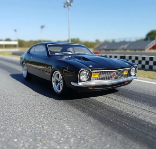 Maverick Preto - Bolha para Automodelo 1:10
