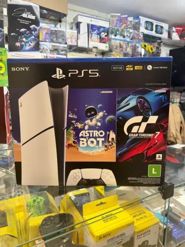 Ps5 slim digital com 2 jogos