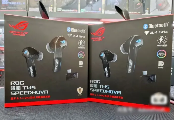 Fones de ouvido sem fio Gamer In-Ear Rog Cetra True Wireless