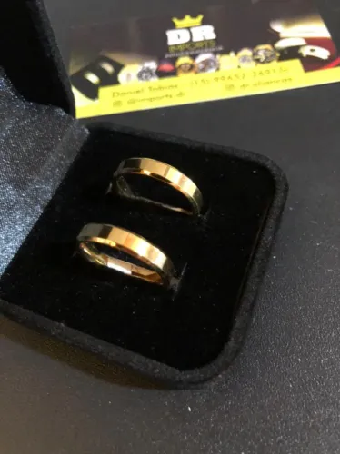 Joias de casamento e namoro