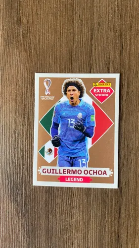 Figurinha Legend Copa 2022 - Guillermo Ochoa