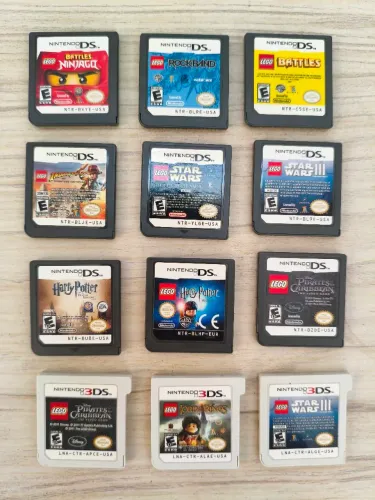 Coleção lego Nintendo 3DS e DS (59,00 cada)