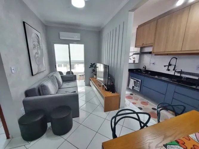 Apartamento na Vila Guilhermina - Praia Grande/SP