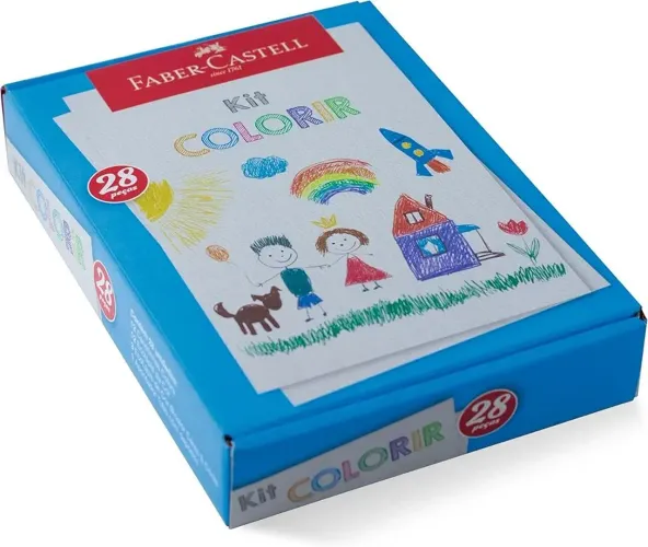 Kit Colorir Faber-Castell Com Produtos Para Colorir E Desenhar *EDIÇÃO LIMITADA