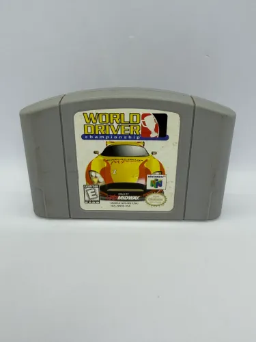 Cartucho Nintendo 64 N64 World Driver Championship Original