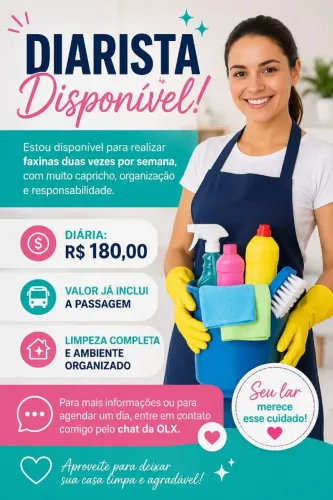 faxina pesada com experiência e referência no df e entorno.