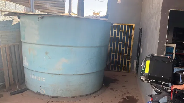 Caixa d? água de 10 mil litros 
