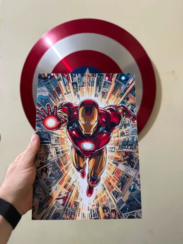 Quadro MDF Homem de Ferro