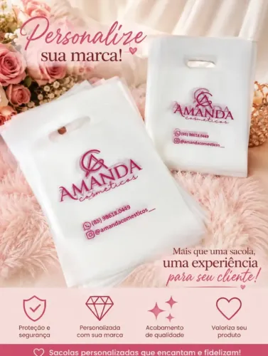 Sacolas personalizadas