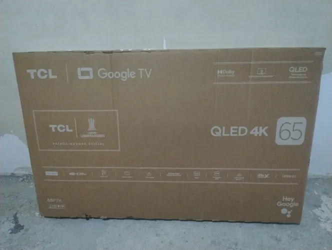 SMART TV TCL QLED 65" NOVA NA CAIXA