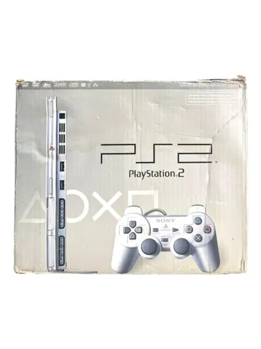 PLAYSTATION 2 SLIM - SILVER