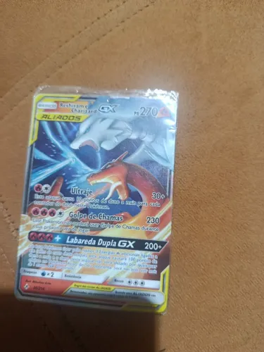 Card pokémon tcg perfeito estado gx aliados