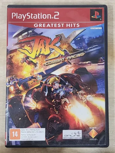 Jogo original de play 2 Jak X Combat Racing