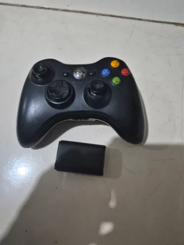 Controle Xbox 360 original más bateria recarregável
