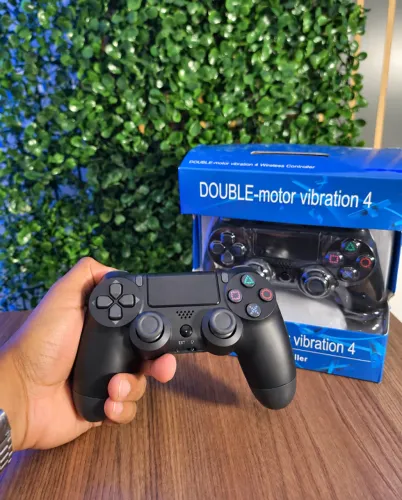 Controle Sem Fio PS4 - Bluetooth, Touchpad e Vibração