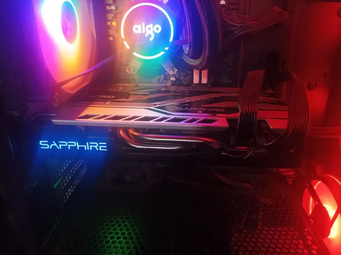 Placa de vídeo Rx 580 Sapphire