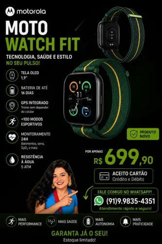 Smartwatch Moto watch Fit