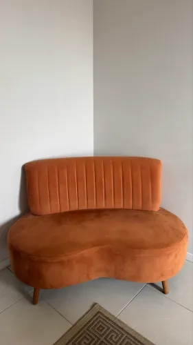 SOFÁ RETRÔ TERRACOTA