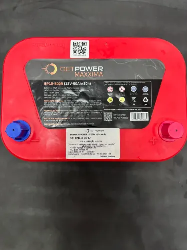 BATERIA GETPOWER MAXXIMA - NOVA!