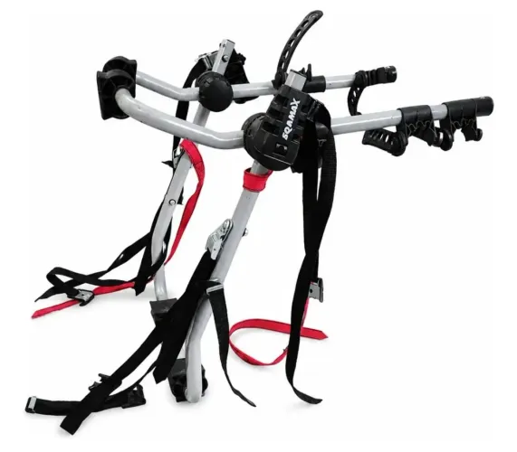 Transportador De Bike Porta Malas Universal Eqmax Aço 45 Kg/ 3 bikes