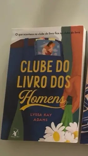 Livro Clube do livro dos homens novo