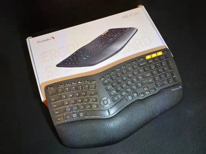 Teclado Ergonômico ProtoArc EK01 Sem Fio Bluetooth
