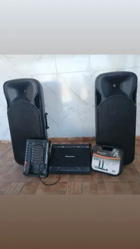 Som completo caixas ativa 