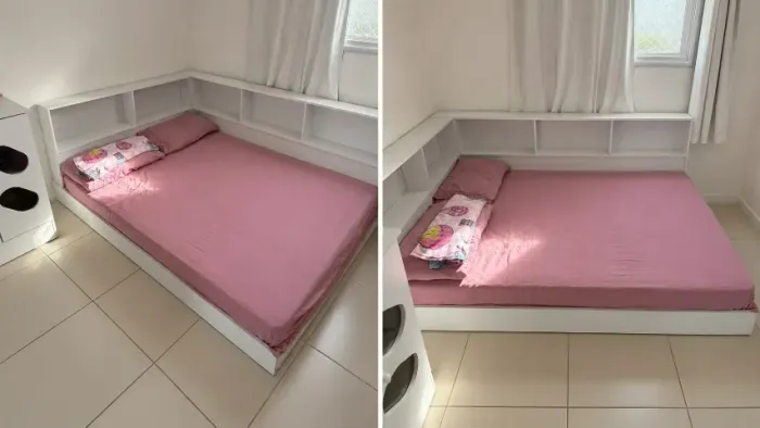Cama montessoriana casal