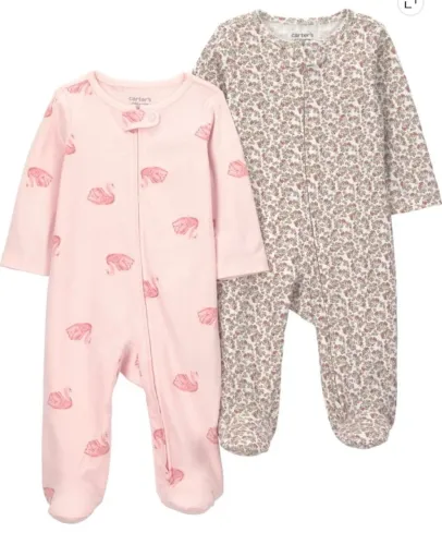 Kit 2 macacões Carters tamanho prematuro importados (Novos)