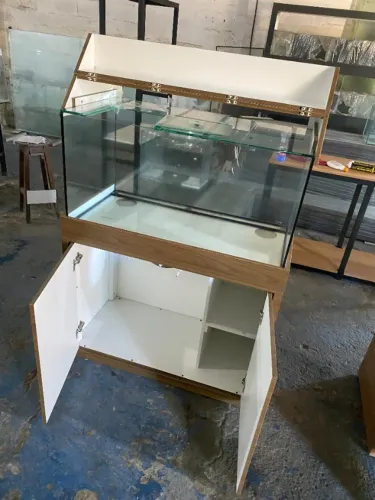 aquário de 120 Litros com móvel ( Promoção de final de ano) 60x40x50 6mm