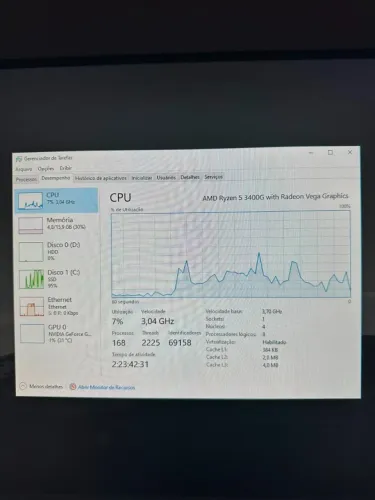 AMD Ryzen 5 3400G Radeon Vega Graphics