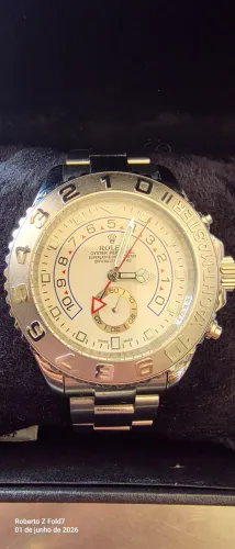 Rolex Yacht-Master caixa 44 mm luxo puro 