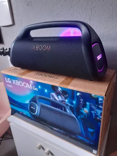 Caixa boombox LG xboom go xg9s top bat 12h no vol max