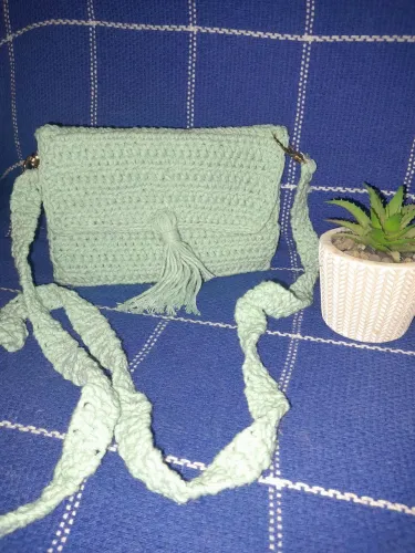 Bolsas de crochê