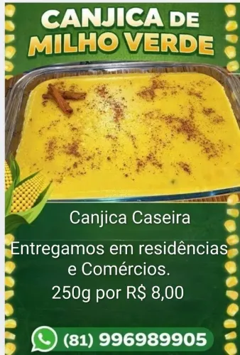 Canjica de milho verde