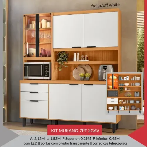 ARMARIO COZINHA MDP/MDF CHAPA REFORÇADA
