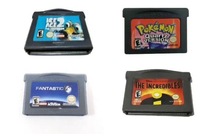 Kit 4 Jogos Gba Em Bom Estado Similar Game Boy Advance (Usado)