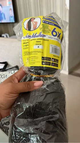 Fibra para trança