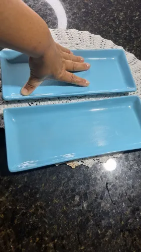Bandeja azul