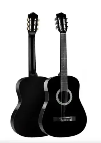 Violão Acústico Bravo An100 Iniciante Clássico Nylon Cor Black