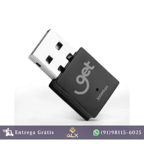 Adaptador Wi-fi Usb 300mbps Get 2.4ghz *ENTREGA GRÁTIS*