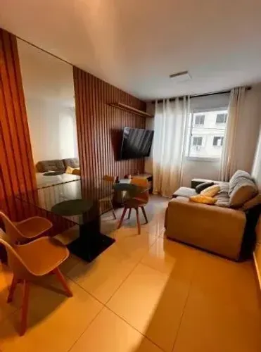 Excelente apartamento MOBILIADO, 2 quartos, no Torre das dunas