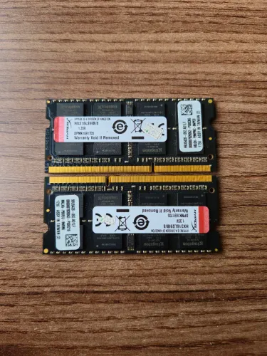 2x8gb HyperX SODDIM DDR3