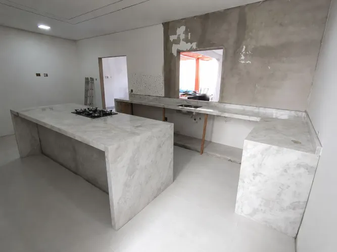 Pias com Bancadas em Mármore e Granito