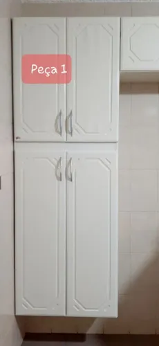 Cozinha 4 peças - Estilo Colonial (Branca)