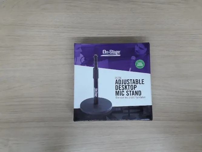 Pedestal de Mesa para Microfone On-Stage Stands DS7200B
