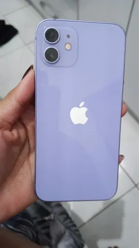 IPHONE 12, 64GB, LILÁS, saude da bateria em 65%