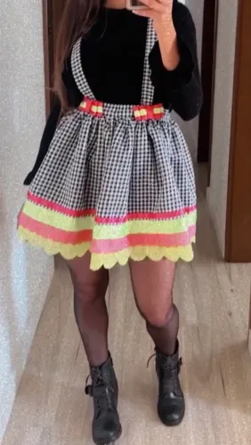 Saia/vestido caipira 